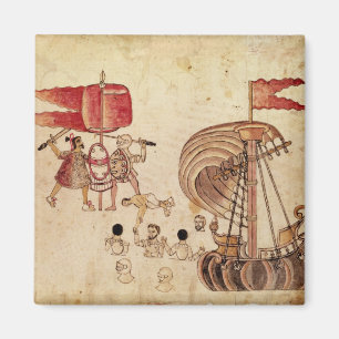 Ein taxcalanischer Krieger Magnet