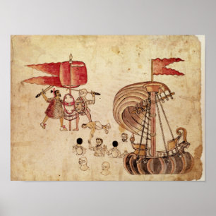 Ein taxcalanischer Krieger Poster