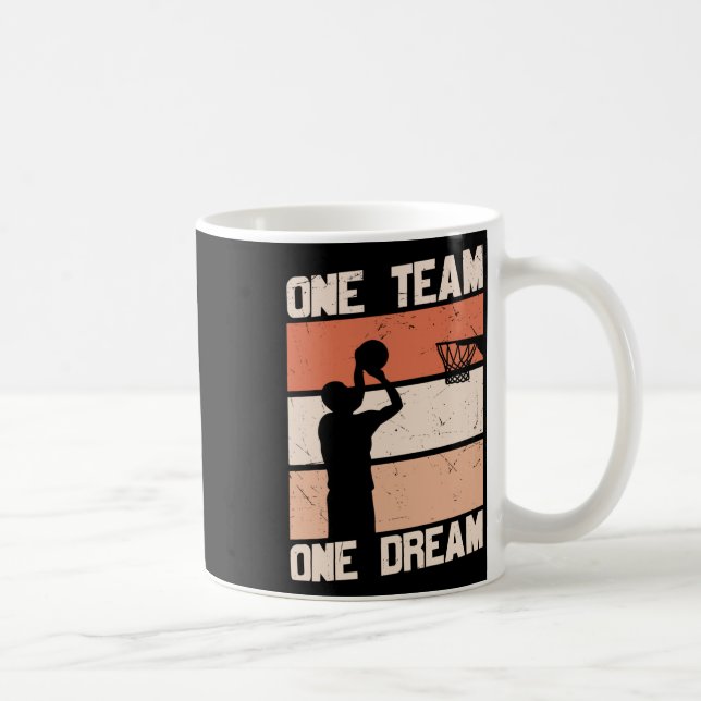 Ein Team One Dream Kaffeetasse (Rechts)