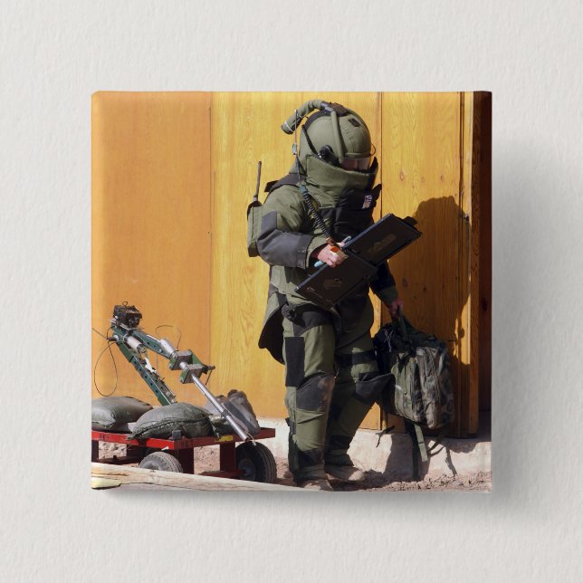 Ein Techniker Button (Vorderseite)