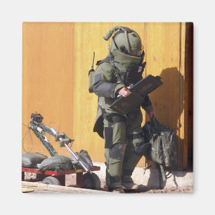 Ein Techniker Magnet