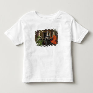 Ein Tee-Party (Öl auf Leinwand) Kleinkind T-shirt