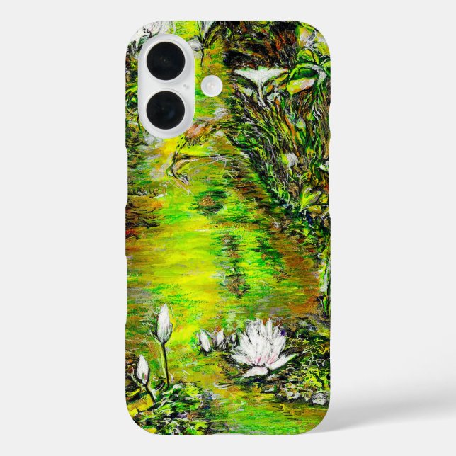 Ein Teich mit unreinen Gedanken Case-Mate iPhone Hülle (Rückseite)