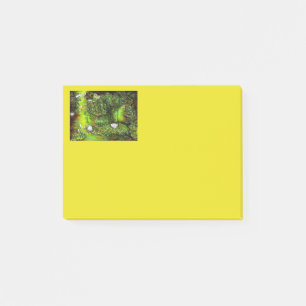 Ein Teich mit unreinen Gedanken Post-it Klebezettel