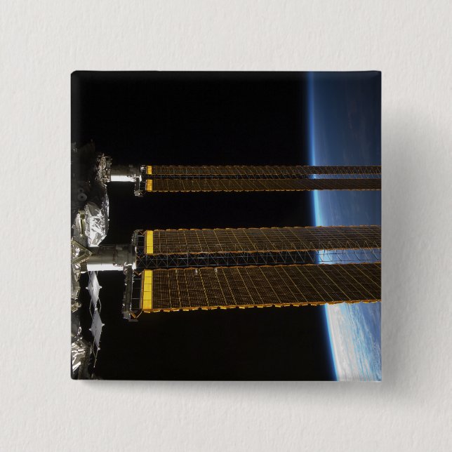 Ein Teil der Internationalen Raumstation 2 Button (Vorderseite)