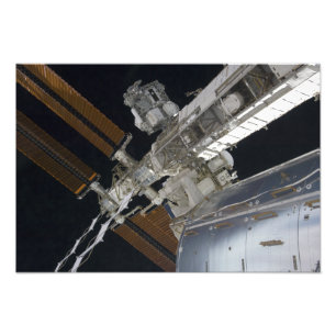 Ein Teil der internationalen Weltraumstation 3 Fotodruck