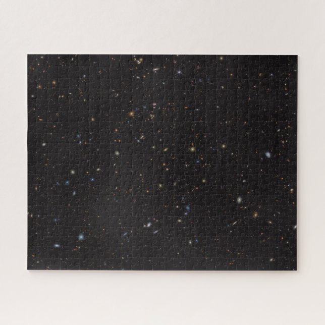Ein Teil des Himmels mit über 45.000 Galaxien ist  Puzzle (Horizontal)