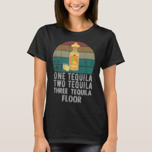 Ein Tequila Zwei Tequila Drei Schatzsuchen, um die T-Shirt