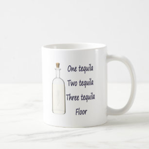 Ein Tequila Zwei Tequila Drei Tequila Vier Tasse