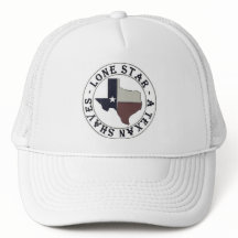 Ein texan Shaves Trucker Hat Round-Logo