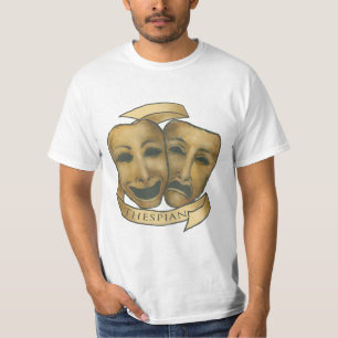 Ein Thespian-Masken-T - Shirt