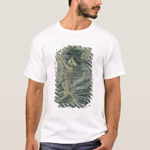 Ein Tiefsee-Taucher, der die Wracke betrachtet T-Shirt