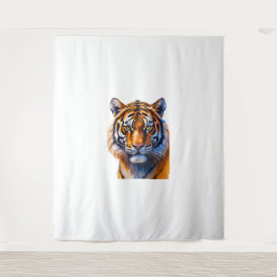 Ein Tigergesicht Wandteppich