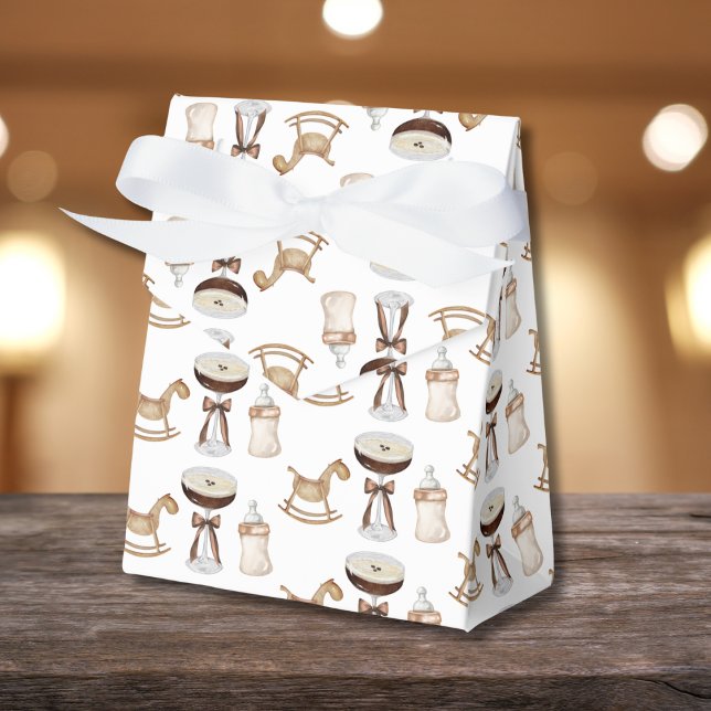 Ein Tini auf dem Weg Espresso Martini Babydusche Geschenkschachtel (Von Creator hochgeladen)