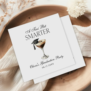 Ein Tini Bisschen Schlauer Espresso Martini Abschl Serviette