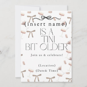 Ein 'Tini Bit älter Einladung