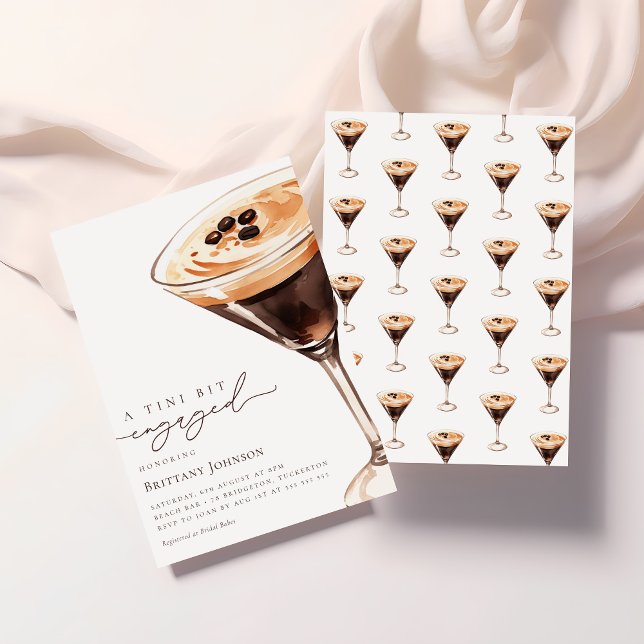 Ein Tini-Bit Verlobtes Brautparty Einladung (Von Creator hochgeladen)