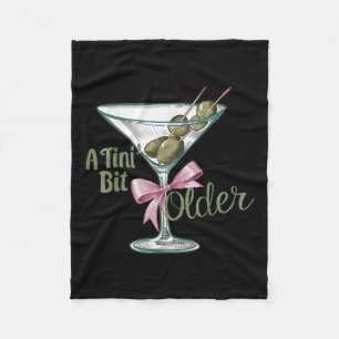 Ein Tini-Bit Vintager Retro-Stil Fleecedecke