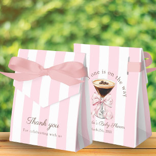 Ein Tini Ein Martini Rosa Schleife Baby Shower Ges Geschenkschachtel