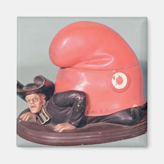 Ein Tintenfisch oder ein Tabaktopf Magnet (Vorne)