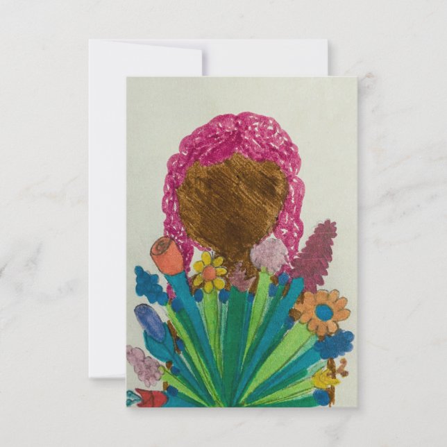 Ein Tipp von Z "Advocating Amandla"-Karte Dankeskarte (Vorderseite)