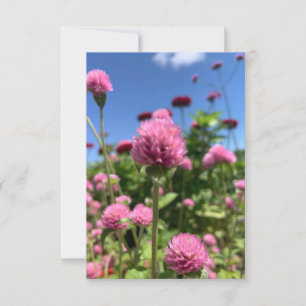 Ein Tipp von Z "Floral Pink"-Karte Dankeskarte
