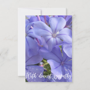 Ein Tipp von Z "Mit dem besten Beileid" Dankeskarte