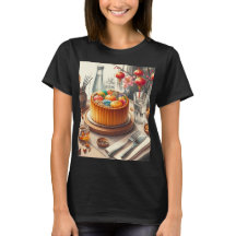 ein Tisch mit Kuchen und einer Vase mit Eiern