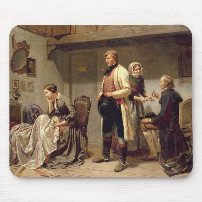 Ein Toast zu den verlobten Paaren Mousepad (Vorne)