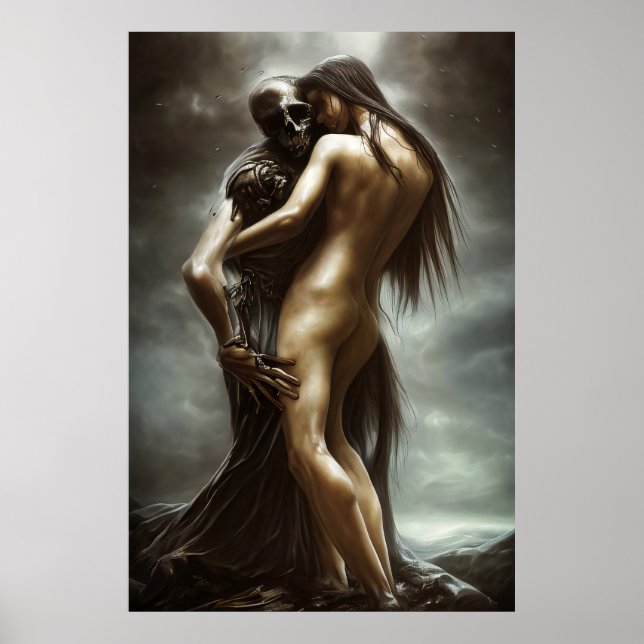 Ein tödlicher Tanz - Surreal Dark Fantasy Poster (Vorne)