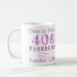 Ein toller 40. Geburtstag für sie Kaffeetasse