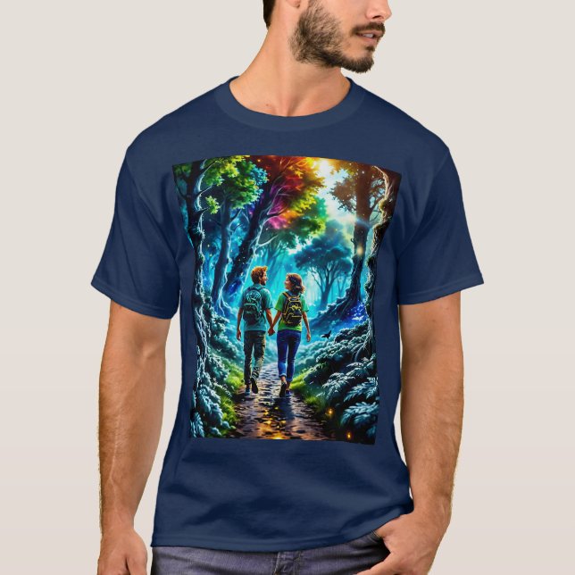 Ein toller Tag für eine Wanderung! T-Shirt (Vorderseite)