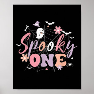 Ein tolles Halloween Geburtstag für ein Baby oder Poster