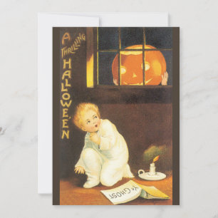 Ein tolles Halloween von Ellen Clapsaddle Party Einladung