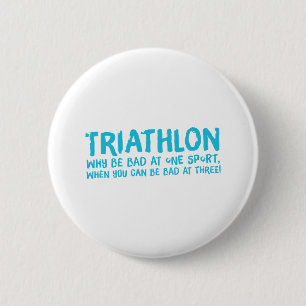 Ein tolles Triathlon-Geschenk für Ihren Freund ode Button