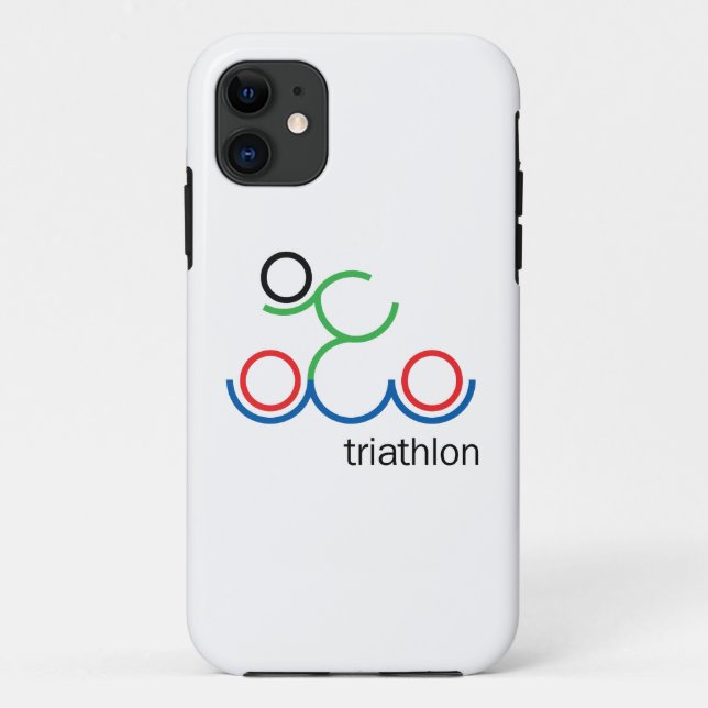 Ein tolles Triathlon-Geschenk für Ihren Freund ode Case-Mate iPhone Hülle (Rückseite)