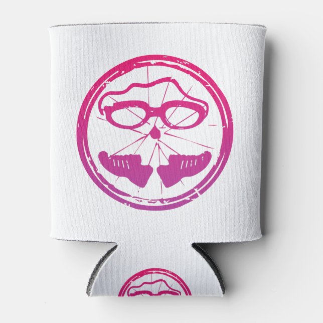 Ein tolles Triathlon-Geschenk für Ihren Freund ode Dosenkühler (Vorderseite)