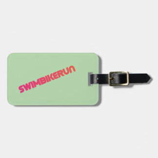 Ein tolles Triathlon-Geschenk für Ihren Freund ode Gepäckanhänger