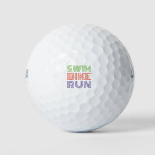 Ein tolles Triathlon-Geschenk für Ihren Freund ode Golfball