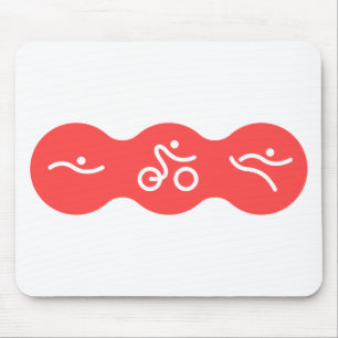 Ein tolles Triathlon-Geschenk für Ihren Freund ode Mousepad