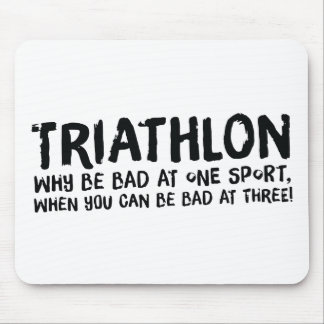 Ein tolles Triathlon-Geschenk für Ihren Freund ode Mousepad