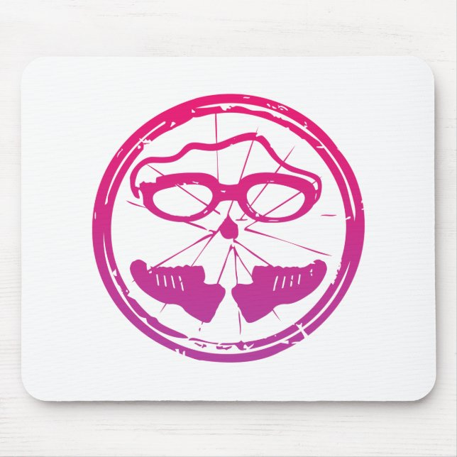 Ein tolles Triathlon-Geschenk für Ihren Freund ode Mousepad (Vorne)