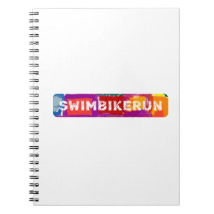 Ein tolles Triathlon-Geschenk für Ihren Freund ode Notizblock