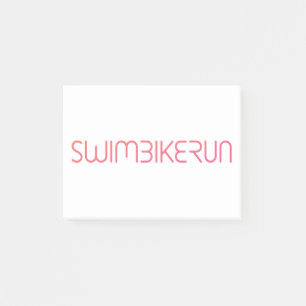 Ein tolles Triathlon-Geschenk für Ihren Freund ode Post-it Klebezettel