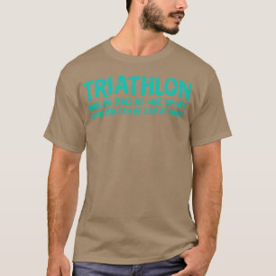 Ein tolles Triathlon-Geschenk für Ihren Freund ode T-Shirt
