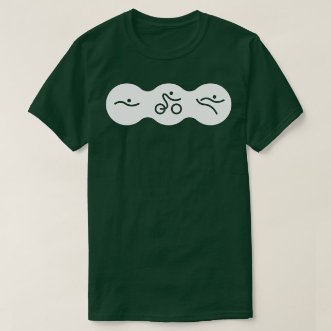 Ein tolles Triathlon-Geschenk für Ihren Freund ode T-Shirt (Design vorne)