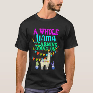 Ein totales Llama-Lernen im Gange T-Shirt