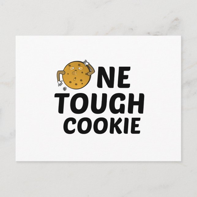 EIN TOUGH COOKIE POSTKARTE (Vorderseite)
