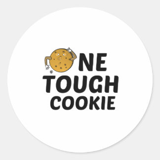 EIN TOUGH COOKIE RUNDER AUFKLEBER