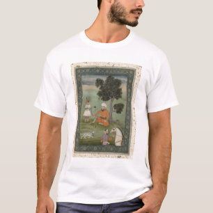 Ein Transport-Oxonian Adlig gesetzt unter einem T-Shirt